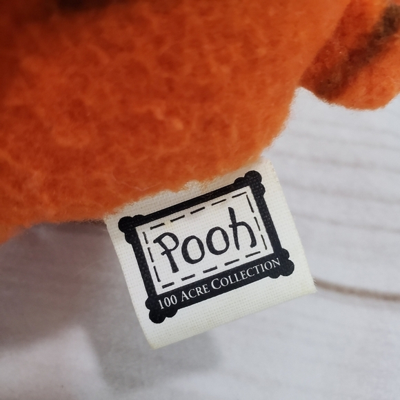 Gund Disney Pooh Hundred Acre Collection Tigger Felt Plush Toy 7 Inch Sewn Eyes - Picture 5 of 8